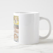 Grande Tasse 8 Photo Collage Pet Souvenir commémoratif (Droite)