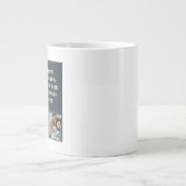 Grande Tasse 8 Photo Collage Sentiment Fête des pères Anniversa (Devant)