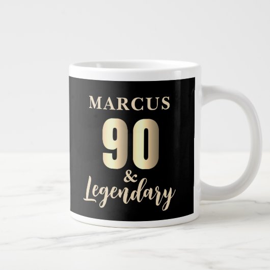 Grande Tasse 90 & Legendary Gold 90th Birthday (Droite)