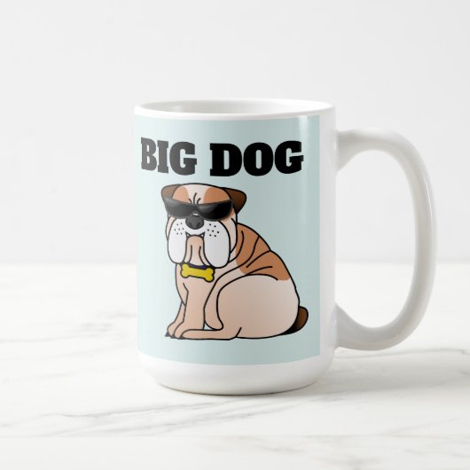 GRANDE TASSE À CAFE CHIEN (Droite)
