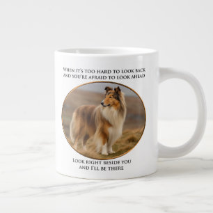 Grande Tasse À Côté De Vous Collie