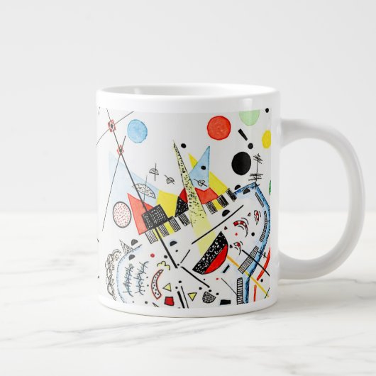 Grande Tasse À la mer et au soleil - Kandinsky (Droite)