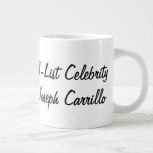 Grande Tasse A-List Celebrity Joseph Carrillo