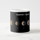 Grande Tasse À quoi ressembleraient les sept planètes de Trappi (Devant)