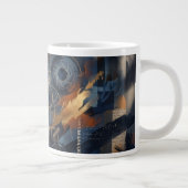 Grande Tasse Abstrait (Droite)