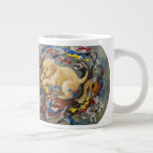 Grande Tasse Abstrait (Droite)