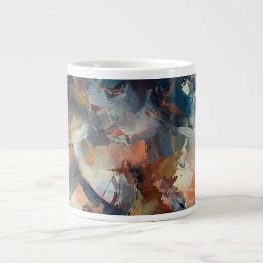 Grande Tasse Abstrait  (Devant)