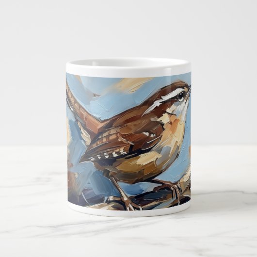 Grande Tasse Abstrait (Devant)