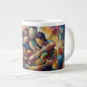 Grande Tasse Abstrait (Devant droit)