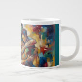 Grande Tasse Abstrait (Droite)
