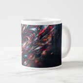Grande Tasse Abstrait (Devant droit)