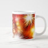 Grande Tasse Abstrait Fireworks Stars Arrière - plan-34944 (Droite)