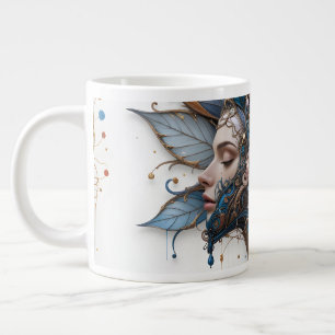 Grande Tasse Abstrait floral