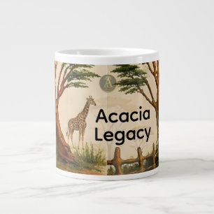 Grande Tasse Acacia Legacy™ Giraffe Plains Céramique Héritage