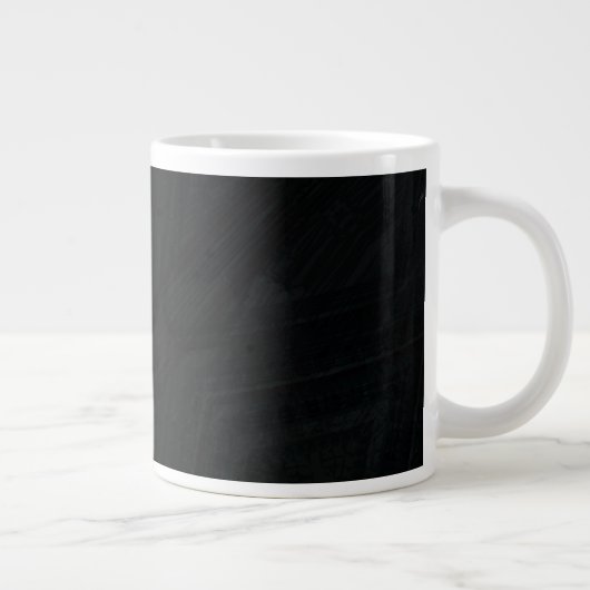 Grande Tasse Acceptation | Texture Abstraite foncée (Droite)