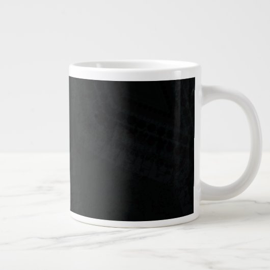 Grande Tasse Acceptation | Texture de saumon noir (Droite)