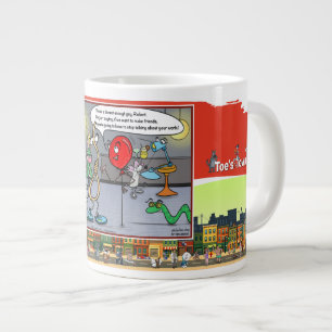 Grande Tasse Accroché à chaque mot Situation absurde