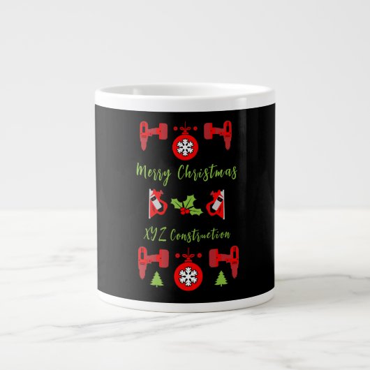 Grande Tasse Accueil Amélioration Cadeaux de Noël (Devant)