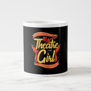 Grande Tasse Actrice féminine Girl Musical Broadway Actrice