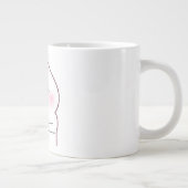 Grande Tasse Adorable Chat De Bow Rose (Droite)