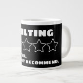 Grande Tasse Adulte Surévalué Ne Recommanderait Pas Une Étoile (Devant droit)