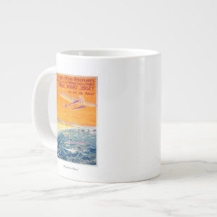 Grande Tasse Affichage des plans flottants dans l'affiche Air a