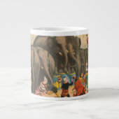 Grande Tasse Affiche De Cirque D'acrobates Qui Sautillent Sur L (Devant)