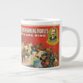 Grande Tasse Affiche De Cirque De 63 Chevaux En Une Seule Cercl (Droite)