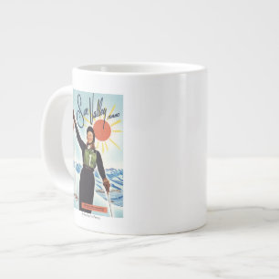 Grande Tasse Affiche de Gretchen Fraser
