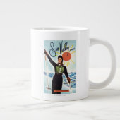 Grande Tasse Affiche de Gretchen Fraser (Droite)
