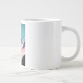 Grande Tasse Affiche de ski Lech Autriche. (Droite)