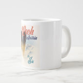 Grande Tasse Affiche de ski Lech Autriche (Devant droit)