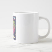 Grande Tasse Affiche de vacances rétro à Venice Floride (Droite)
