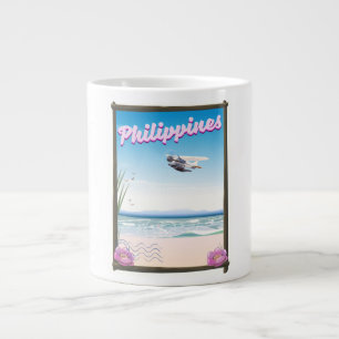 Grande Tasse Affiche de voyage aux Philippines