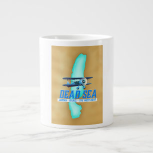 Grande Tasse Affiche de voyage en mer morte