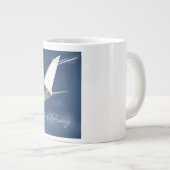Grande Tasse Affiche de voyage Jet Away. (Devant droit)