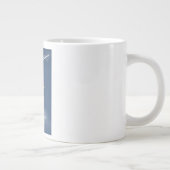 Grande Tasse Affiche de voyage Jet Away. (Droite)