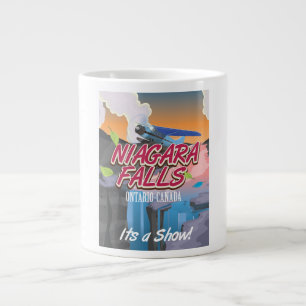 Grande Tasse Affiche de voyage Niagara Falls Ontario Canada