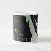 Grande Tasse Affiche De Voyage Pour Vol Northwest Airlines (Devant)