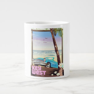 Grande Tasse affiche de voyage vintage key west florida