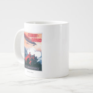 Grande Tasse Affiche promotionnelle d'Adjudant Vincenot WWI