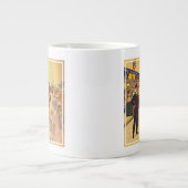 Grande Tasse Affiche Publicitaire vintage Pour Londres Undergro (Devant)