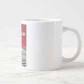 Grande Tasse Affiche Rétro Diner Américain (Droite)