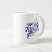 Grande Tasse Affiche théâtrale Blue Beetle Scarab (Devant droit)