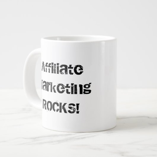 Grande Tasse Affiliation Marketing Rocks! (Devant gauche)