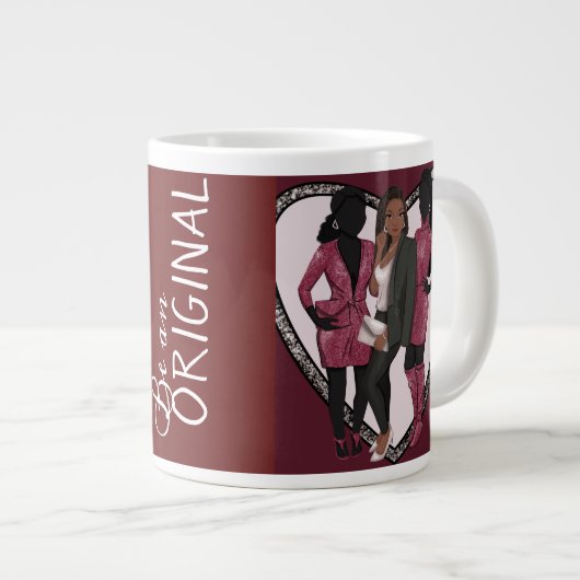 Grande Tasse Affirmation matinale (Devant droit)