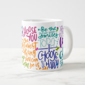 Grande Tasse Affirmations quotidiennes géantes (Devant droit)
