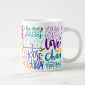 Grande Tasse Affirmations quotidiennes géantes (Droite)