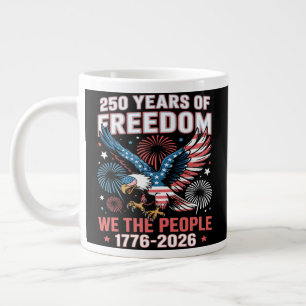 Grande Tasse Aigle de la liberté 250 ans 250e anniversaire État