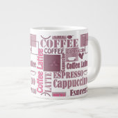 Grande Tasse Aimer le café (Devant droit)